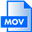 MOV File Extension Icon 32x32 png